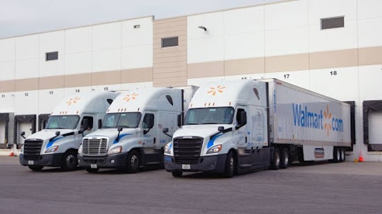 Walmart trucks