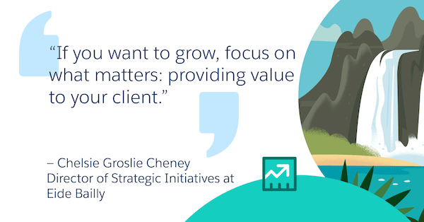 Provide value to your client quote