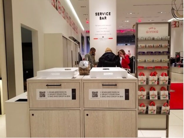 retail self-service area