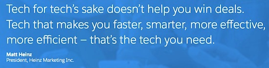 Sales Tips from Matt Heinz