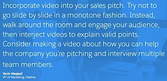 Sales Tips from Yaniv Masjedi