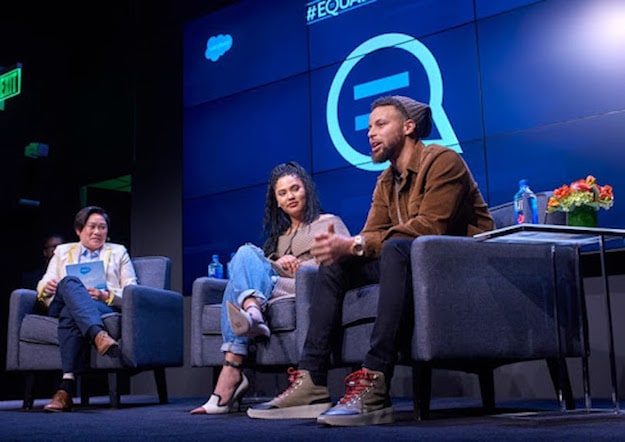 Michelle Meow, Ayesha Curry, and Stephen Curry