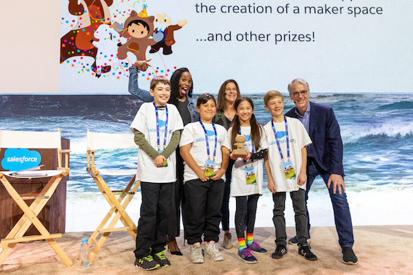 Team Scare Net from the San Francisco Unified School District's Denman Middle School