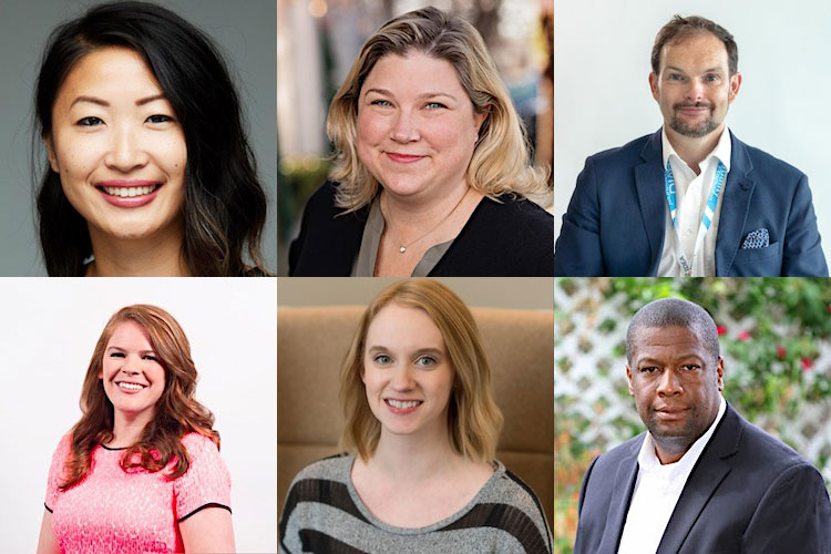 Photos of Salesforce employees