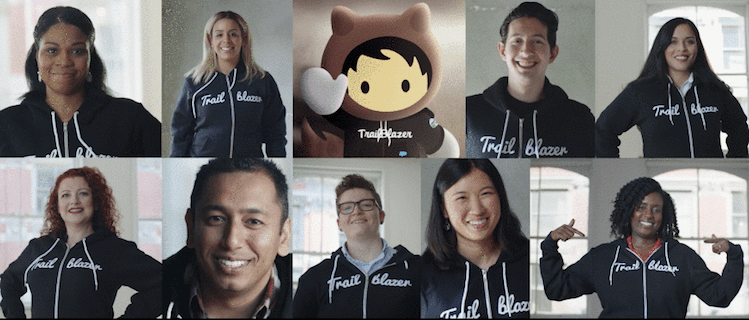 The Trailblazer hoodie was originally designed in gray!