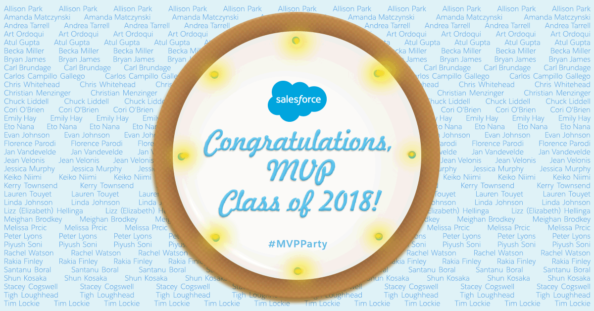 The Newest Class of Salesforce MVPs Has Arrived!