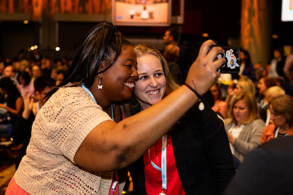 Selfie at the Trailblazing Women's Lunch