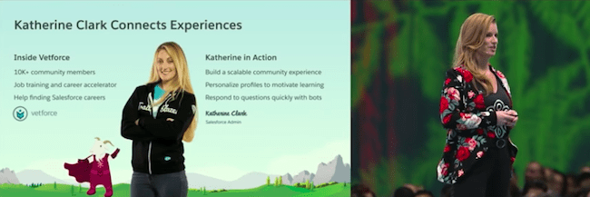 Katherine Clark connects experiences