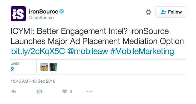 better engagement intel ironsce