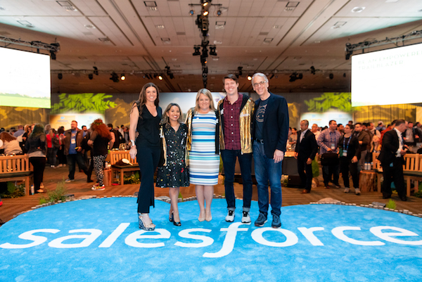 Sarah Franklin, Susannah St-Germain, Angela Mahoney, Phillip Connaughton, and Parker Harris