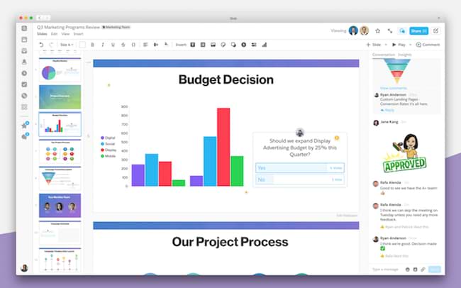 Quip Slides: A new way for teams to move work forward