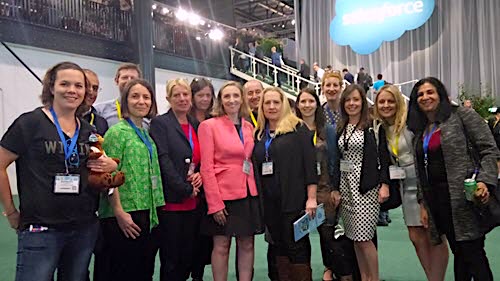Supermums meet up at the Salesforce World Tour London