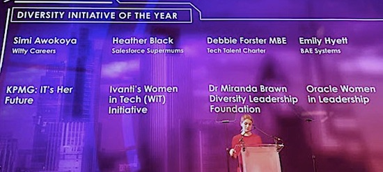 Supermums is recognized at the Women in IT Diversity Initiative Awards