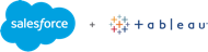 Logo van Salesforce + Tableau