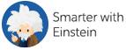 Smarter with Einstein by Salesforce logo