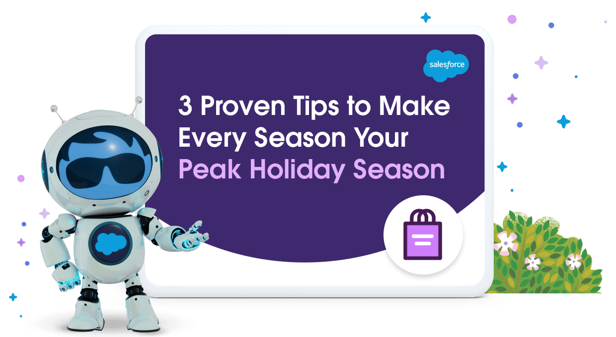 Cover of the "3 Proven Tips to Make Every Season Your Peak Holiday Season" guide