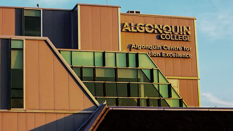 Go to the Algonquin College costumer story