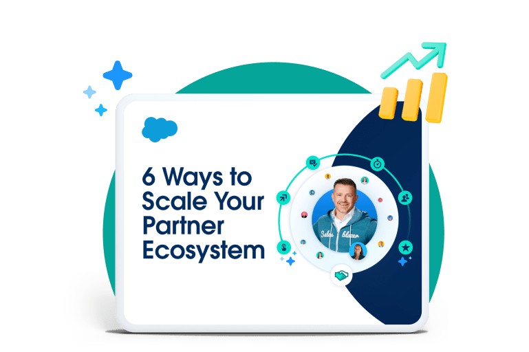 The playbook cover with a partner seller going through the sales process.