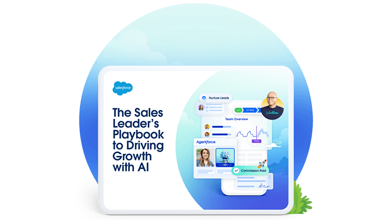 The Sales Leader's Playbook to Driving Growth with AI cover