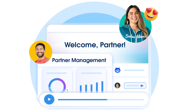 View of Partner Cloud dashboard featuring analytics.