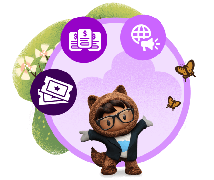Astro in front of a purple circle showing icons of a variety of media components.