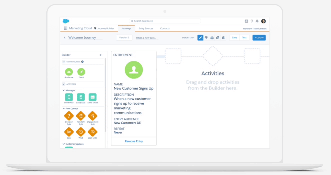 web — along with sales and service — into a seamless customer