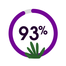 93 %