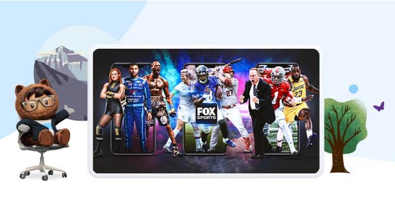 FOX Sports promotion of various athletes