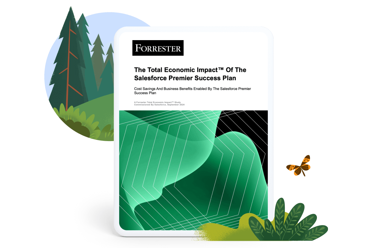 The Total Economic Impact™ Of The Salesforce Premier Success Plan