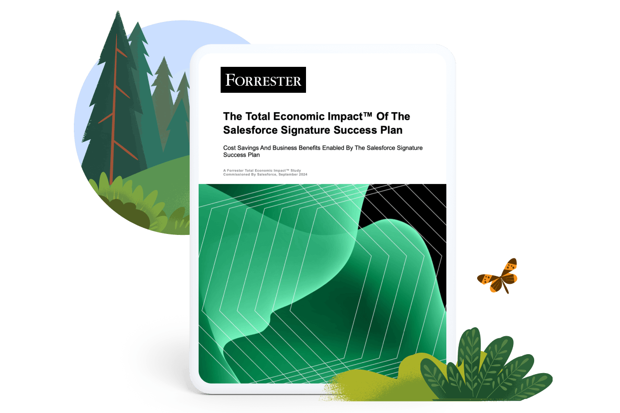 The Total Economic Impact™ Of The Salesforce Signature Success Plan