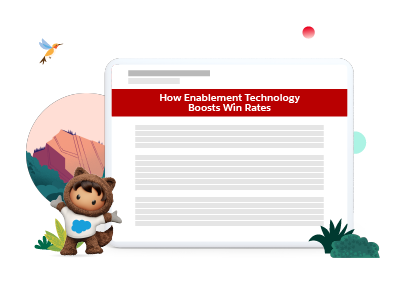 Astro showing the enablement technology report