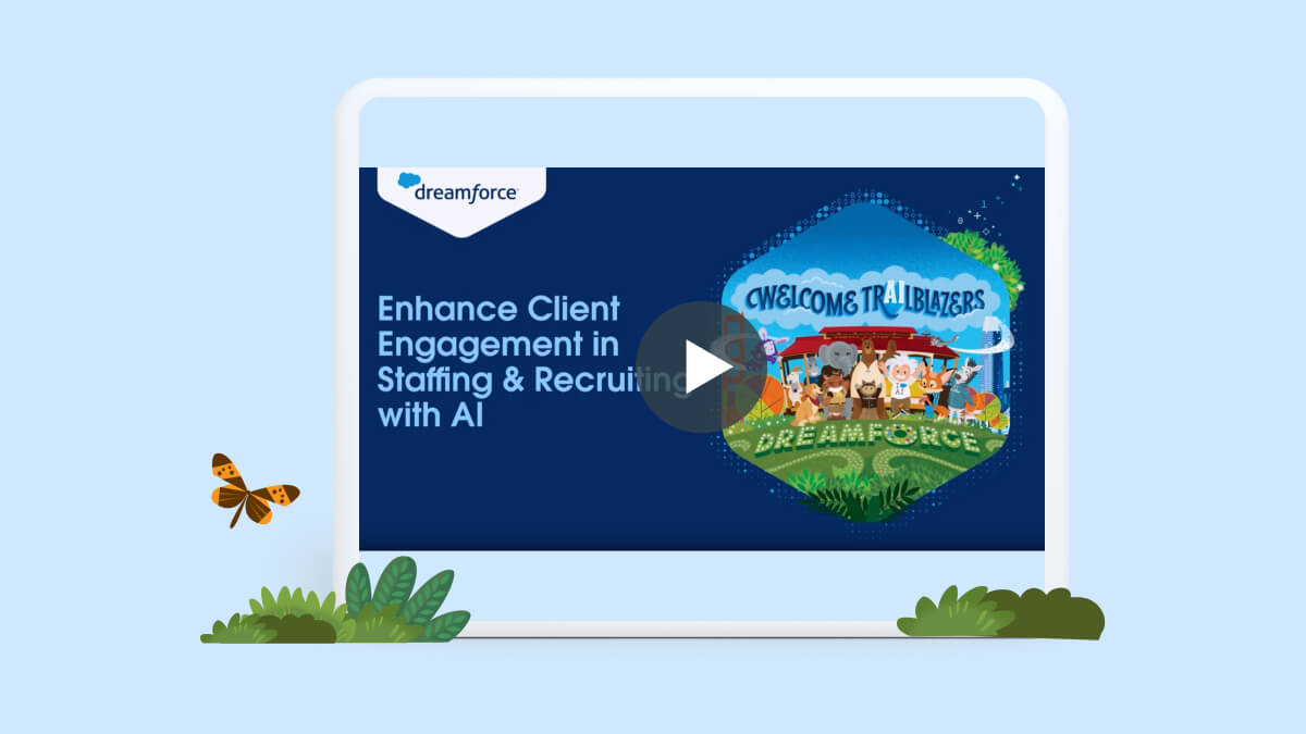 Webinar: Enhance Client Engagement in Staffing & Recruiting with AI