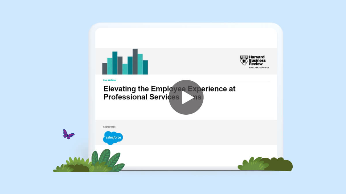 Elevating the Employee Experience at Professional Services Firms Webinar