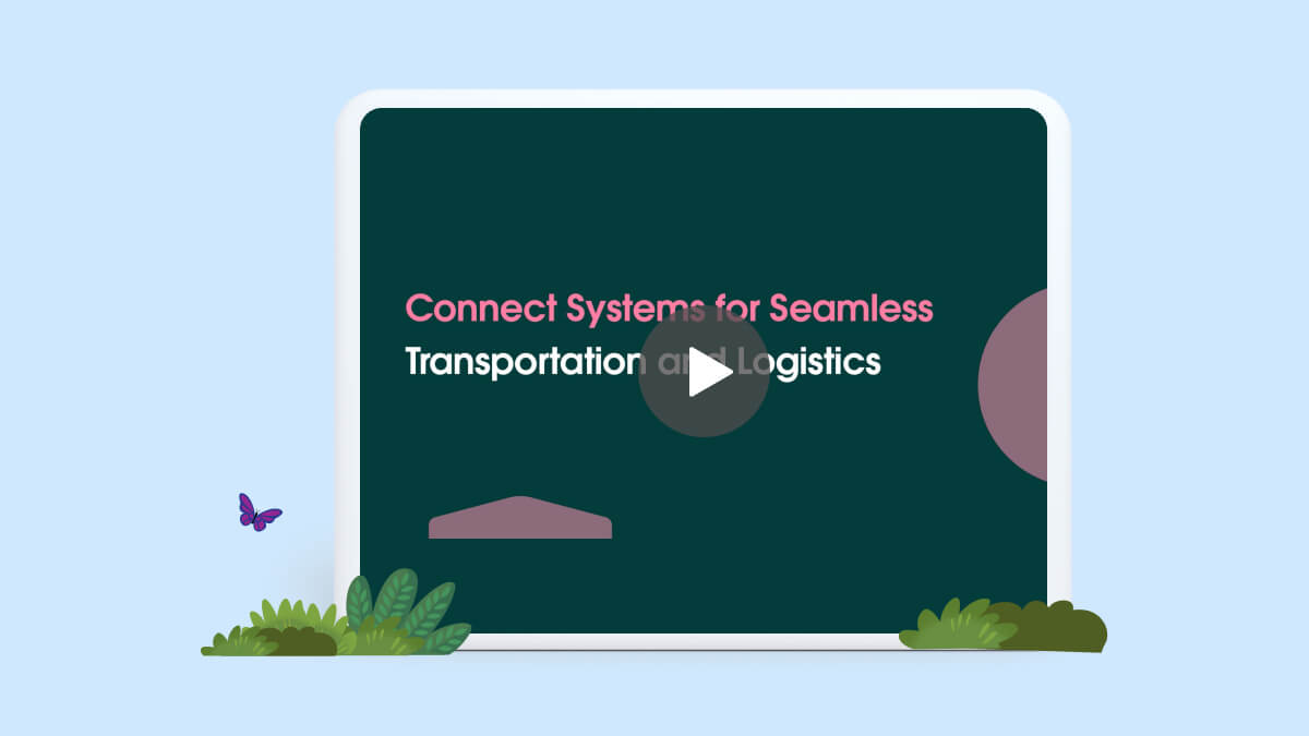 Connect systems for seamless transportation logistics.