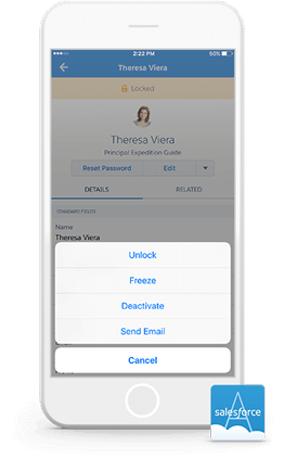 mobile app portfolio salesforce