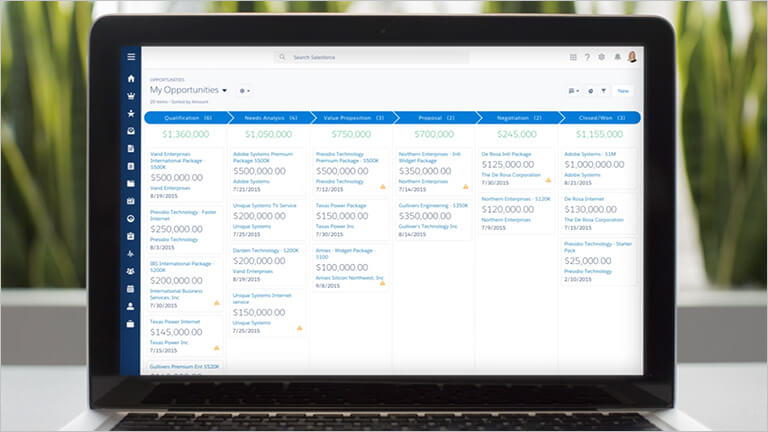 Sell faster and smarter with the world’s #1 CRM solution