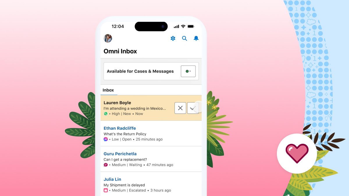 Salesforce、Service CloudのDigital Engagement機能を拡張  必要なデータの提供によりコンタクトセンターの成長に寄与 - Salesforce