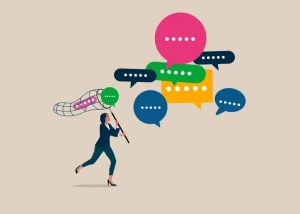 Customer needs graphic illustrating customer preferences, needs, and engagement