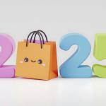 The numbers 2025 (with a smiling shopping bag in place of the zero) introduce our yearly retail predictions.
