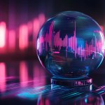 A handheld globe showing a reflection of a cityscape showcasing the future of SMB by asking AI.