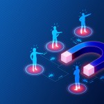 Talent Attraction and Talent Retention Concept - Retaining Valuable Employees and Attracting Top-notch Talents to Join the Organization - 3D Illustration