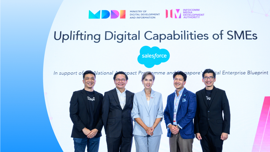 Salesforce and the Infocomm Media Development Authority launch the Slack AI Launchpad Programme to help Singapore SMEs build capabilities and harness AI for business growth