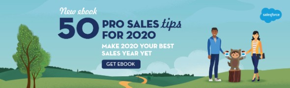 For more essential sales insights and tips on using data in the sales process, download the 50 Pro Sales Tips for 2020 ebook.