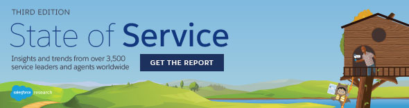 Download our “State of Service” research report to learn more about the trends driving service forward and what you can do to get ready.