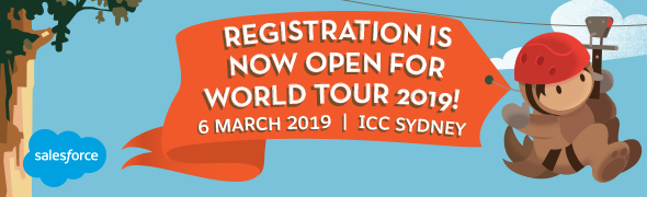 Registration for World Tour 2019