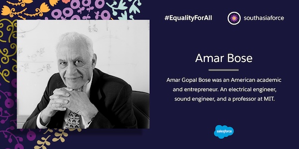 Amat Gopal Bose was an American academic and entrepreneur. An Electrical engineer, sound engineer, and a professor at MIT.