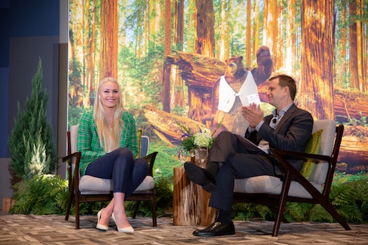 Photo of Lindsey Vonn and Andy Kofoid