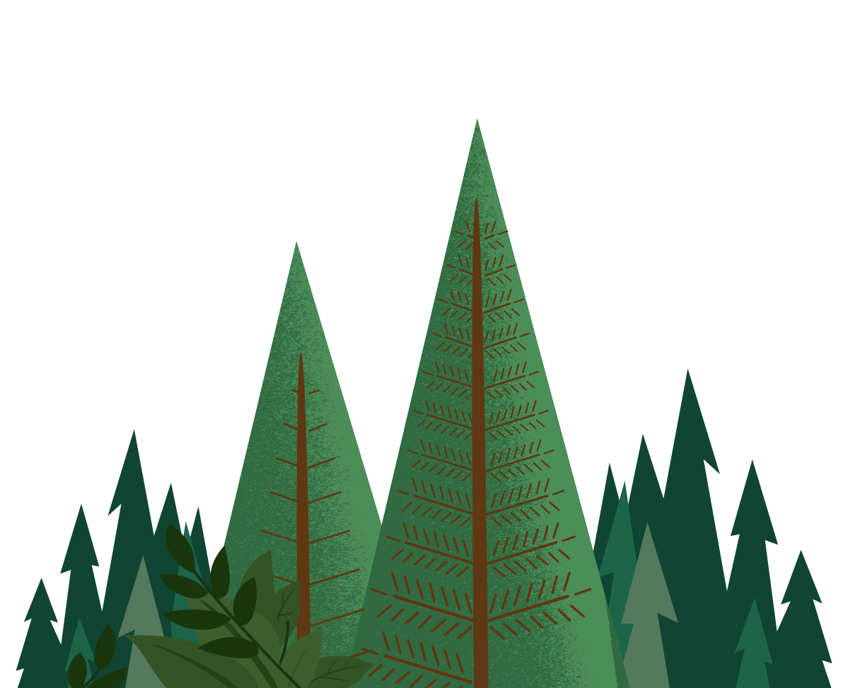 Pointy trees