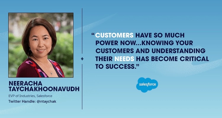 Neeracha Taychakhoonavudh quote on understanding customer needs.