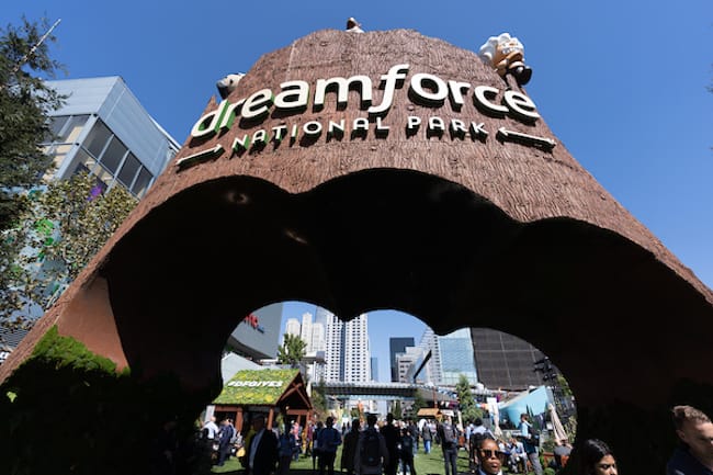 Photo of the Dreamforce national park